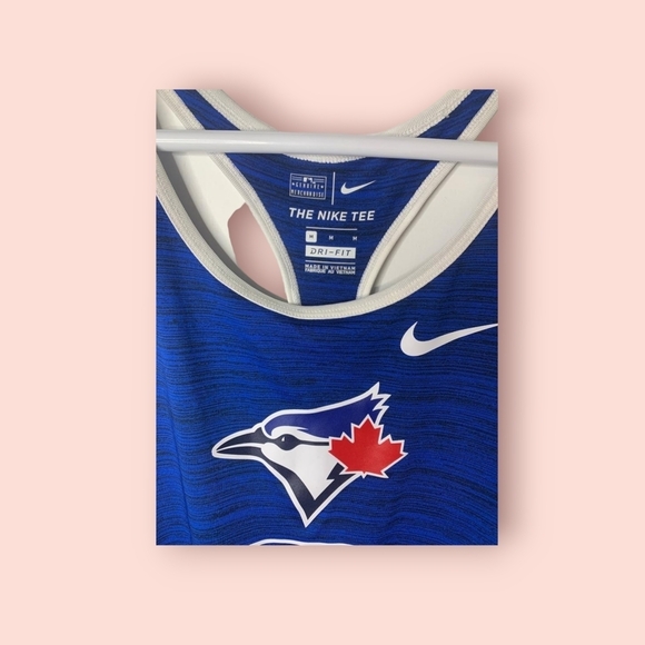 Womens Dri-Fit Nike  Blue Jay's Logo Tank Top, Size: M - Picture 2 of 5